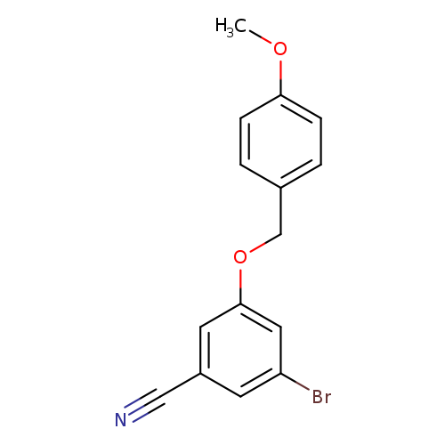 3-Bromo-5-(4-methoxy-benzyloxy)-benzonitrile