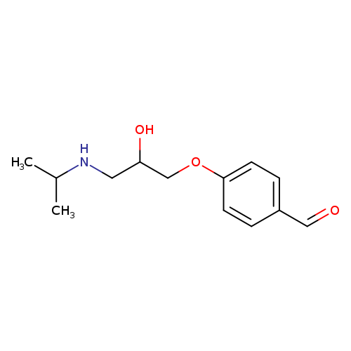 Benzaldehyde, 4-[2-hydroxy-3-[(1-methylethyl)amino]propoxy]-
