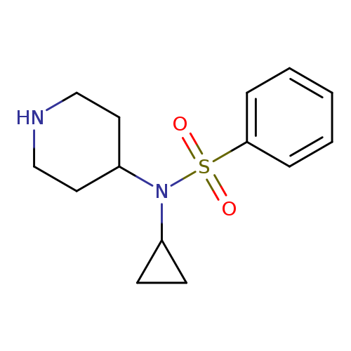 N-Cyclopropyl-n-piperidin-4-ylbenzenesulfonamide