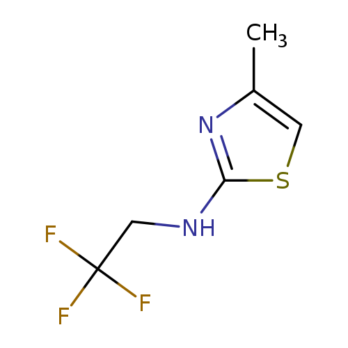 4-methyl-N-(2,2,2-trifluoroethyl)-1,3-thiazol-2-amine