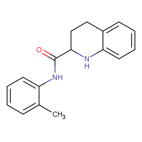 N-(2-methylphenyl)-1,2,3,4-tetrahydroquinoline-2-carboxamide