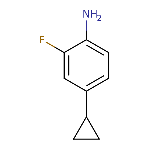 4-Cyclopropyl-2-fluoroaniline