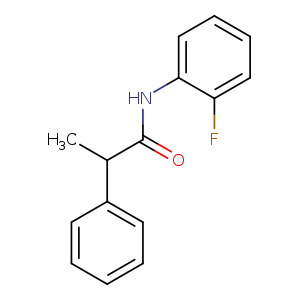 N-(2-fluorophenyl)-2-phenylpropanamide