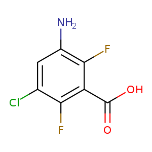 3-amino-5-chloro-2,6-difluorobenzoic acid
