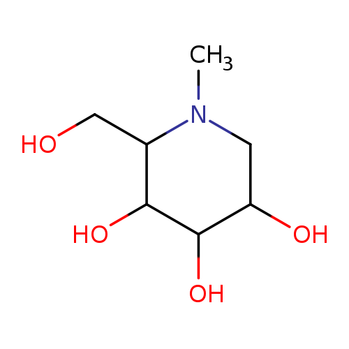 3,4,5-Piperidinetriol,2-(hydroxymethyl)-1-methyl-, (2R,3R,4R,5S)-