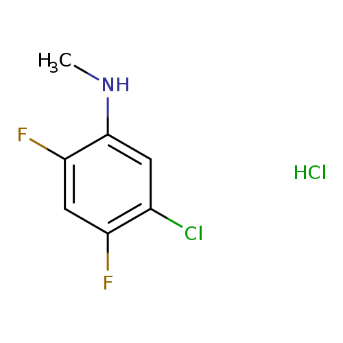 5-chloro-2,4-difluoro-N-methylaniline hydrochloride