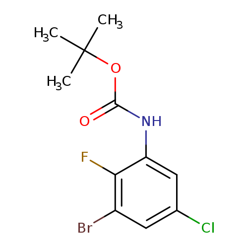 CarbaMic acid, N-(3-broMo-5-chloro-2-fluorophenyl)-, 1,1-diMethylethyl ester