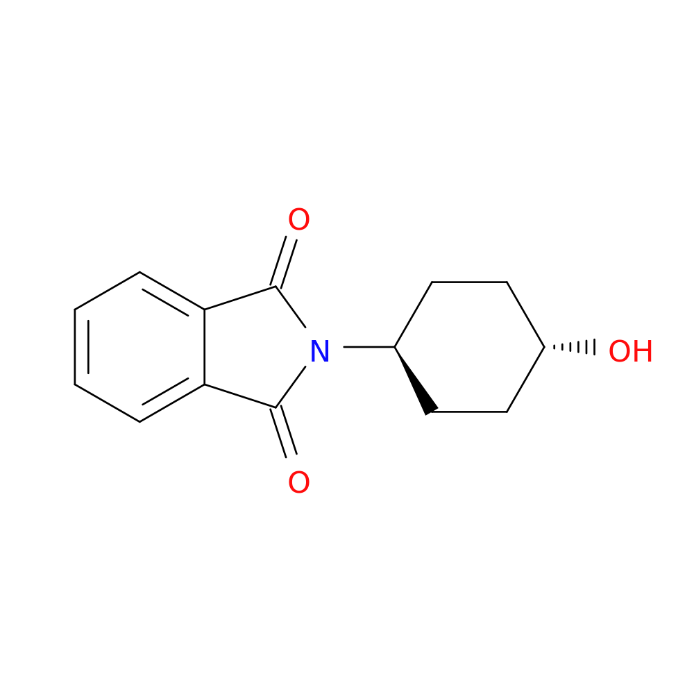 2-(trans-4-Hydroxycyclohexyl)isoindoline-1,3-dione