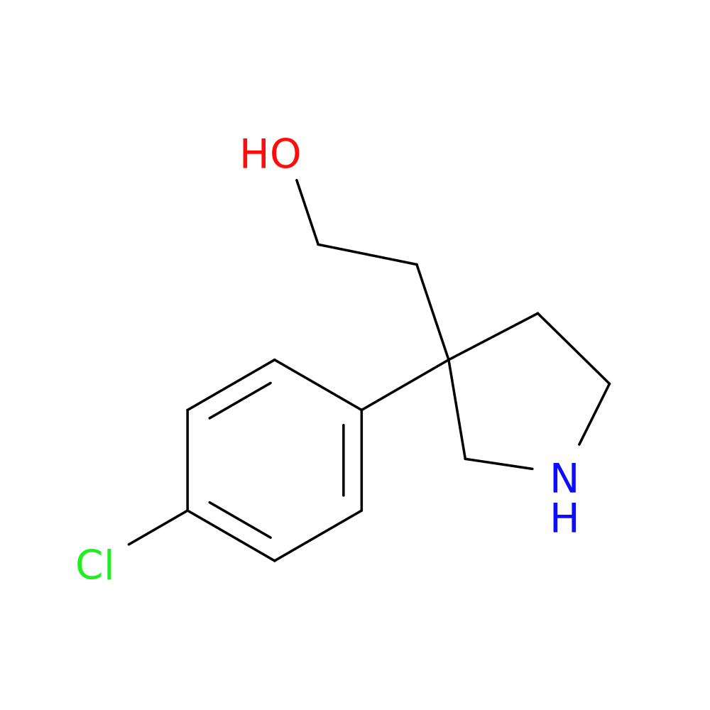 2-(3-(4-Chlorophenyl)pyrrolidin-3-yl)ethanol