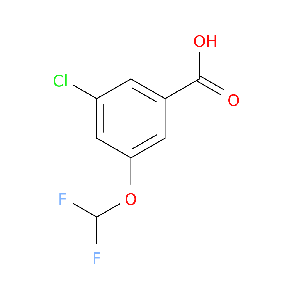 3-Chloro-5-(Difluoromethoxy)Benzoic Acid