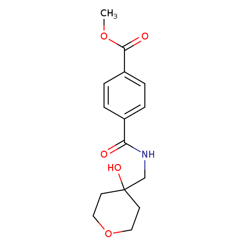 methyl 4-{[(4-hydroxyoxan-4-yl)methyl]carbamoyl}benzoate