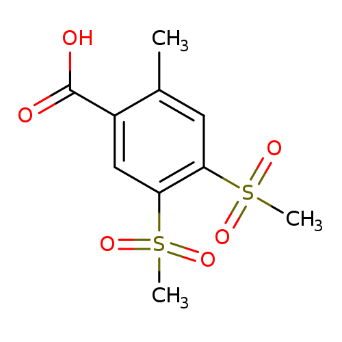 2-methyl-4,5-bis(methylsulfonyl)benzoic acid