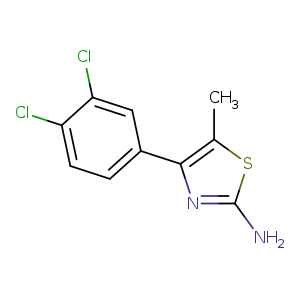 4-(3,4-Dichlorophenyl)-5-methylthiazol-2-amine