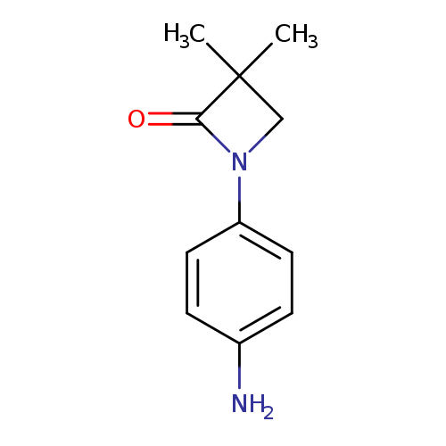 1-(4-aminophenyl)-3,3-dimethylazetidin-2-one