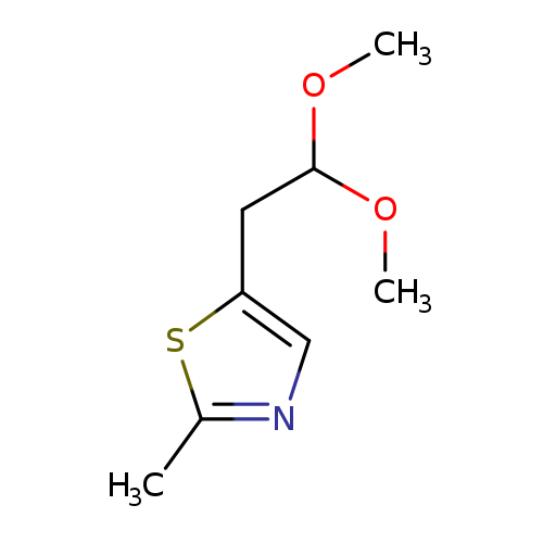 5-(2,2-dimethoxyethyl)-2-methyl-1,3-thiazole