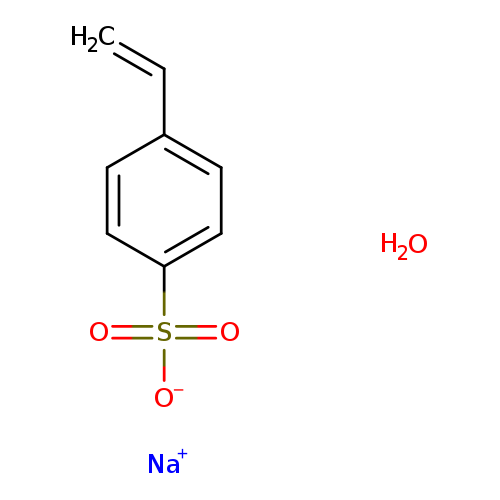4-STYRENESULFONIC ACID, SODIUM SALT HYDR ATE
