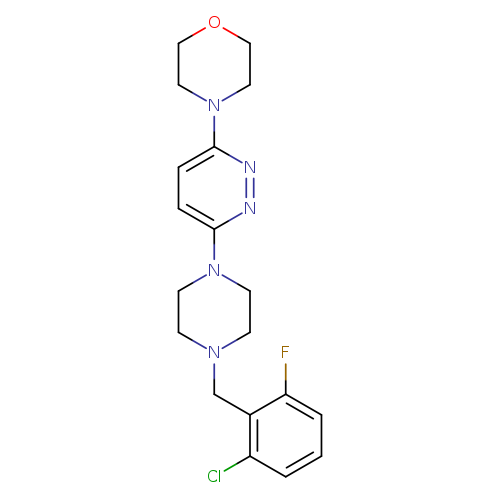 4-(6-{4-[(2-chloro-6-fluorophenyl)methyl]piperazin-1-yl}pyridazin-3-yl)morpholine