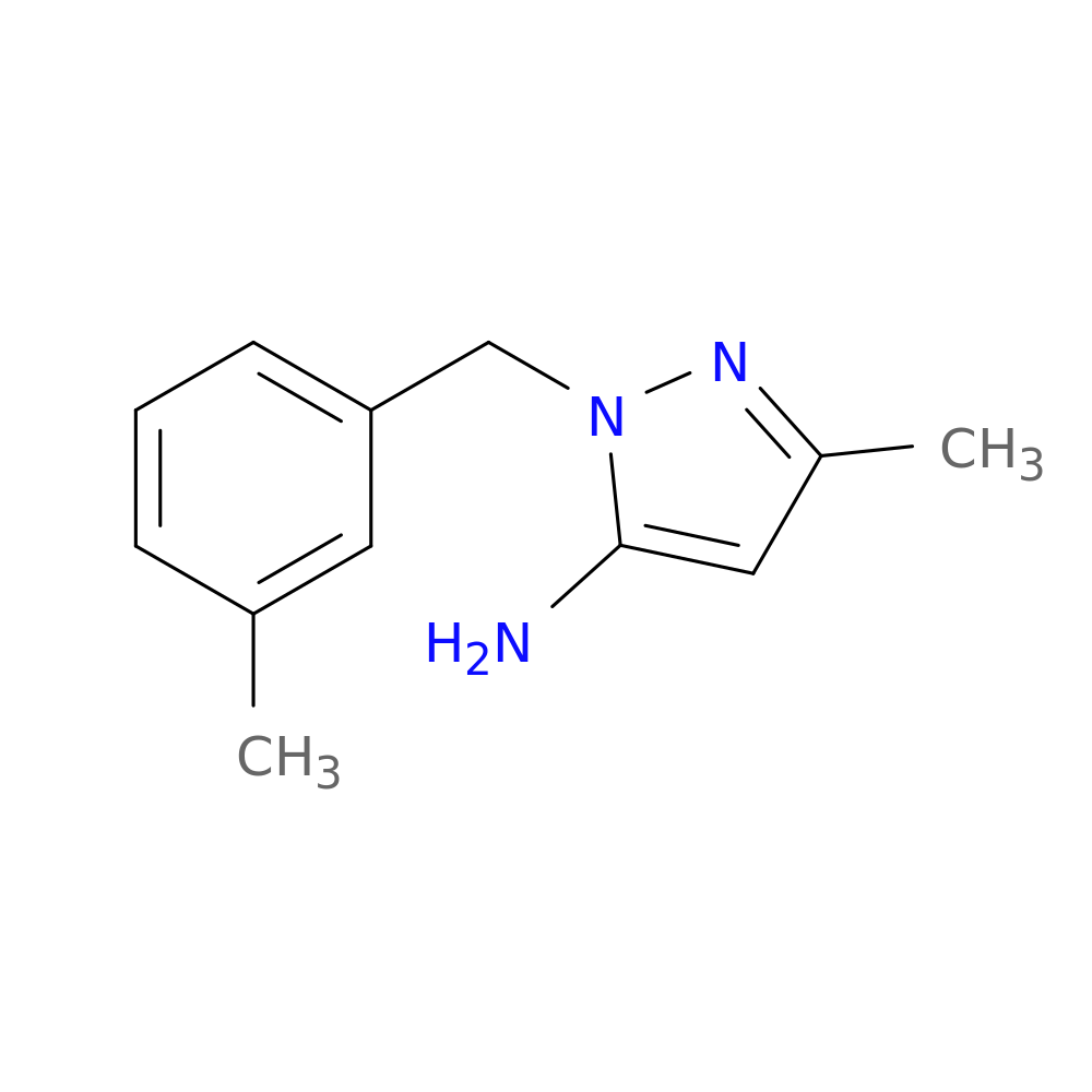 3-methyl-1-(3-methylbenzyl)-1H-pyrazol-5-amine