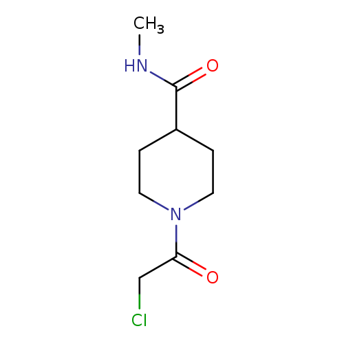 1-(2-chloroacetyl)-N-methylpiperidine-4-carboxamide