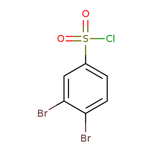 Benzenesulfonylchloride, 3,4-dibromo-