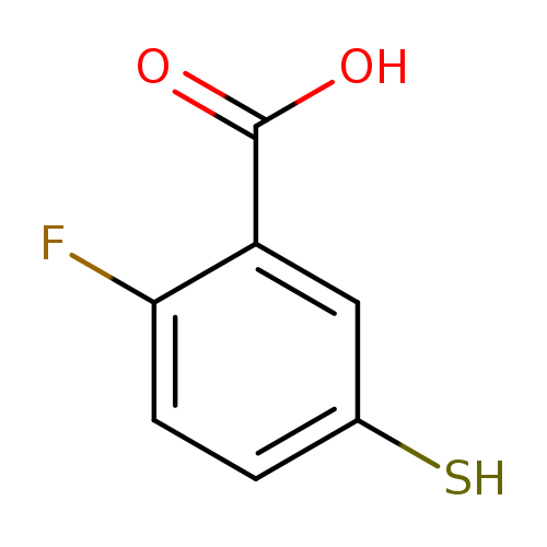 2-fluoro-5-sulfanylbenzoic acid