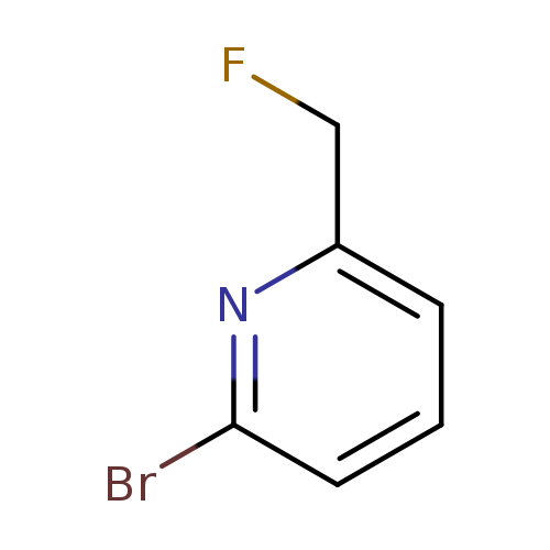 Pyridine, 2-bromo-6-(fluoromethyl)-