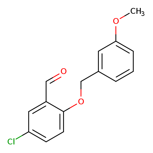 5-Chloro-2-[(3-methoxybenzyl)oxy]benzaldehyde