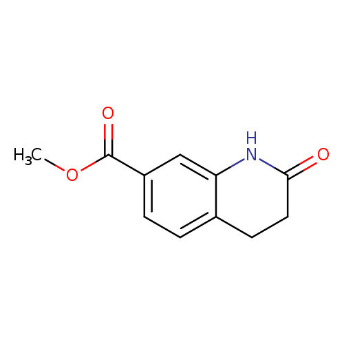 7-Quinolinecarboxylic acid, 1,2,3,4-tetrahydro-2-oxo-, methyl ester