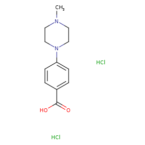 4-(4-methylpiperazin-1-yl)benzoicaciddihydrochloride