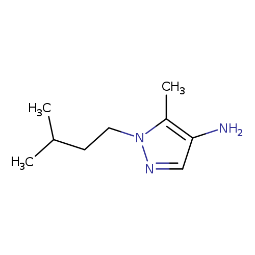 5-methyl-1-(3-methylbutyl)-1H-pyrazol-4-amine