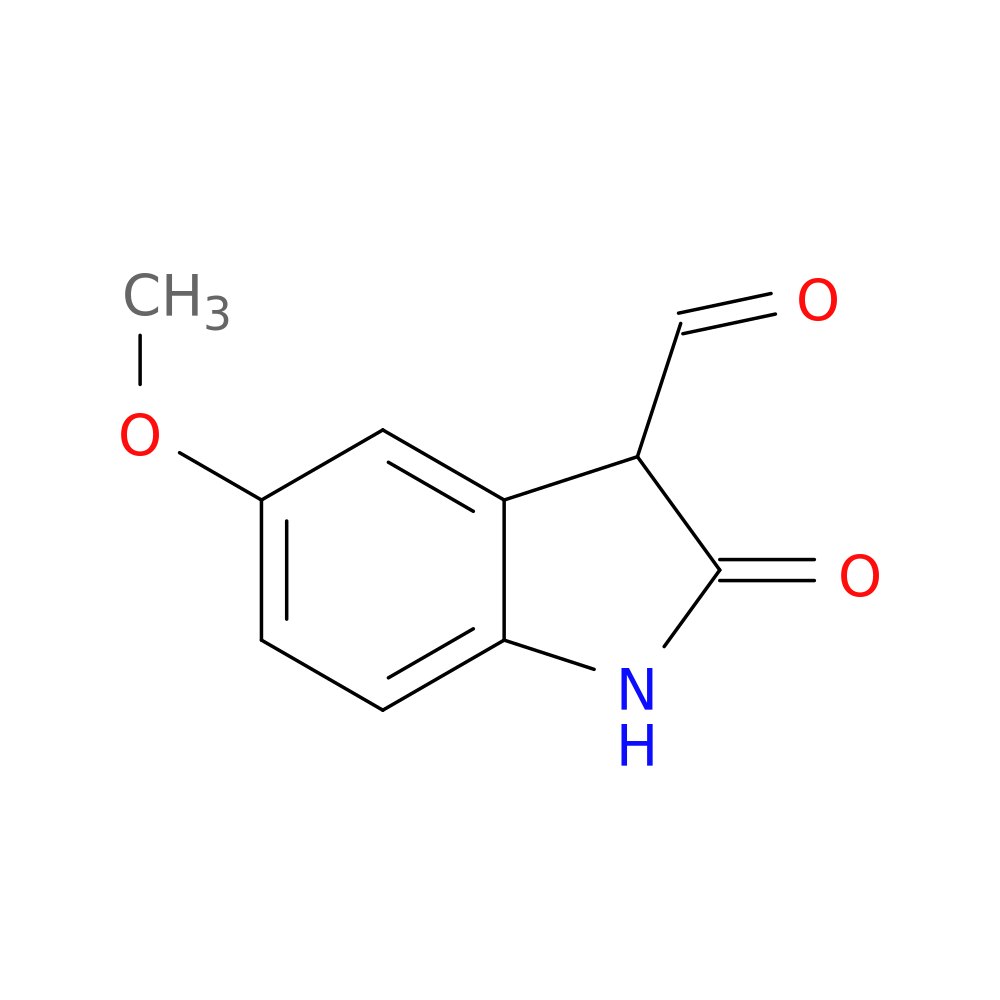 5-Methoxy-2-oxoindoline-3-carbaldehyde