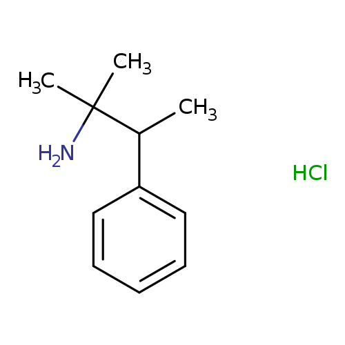 2-methyl-3-phenylbutan-2-amine hydrochloride