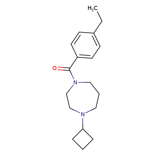 1-cyclobutyl-4-(4-ethylbenzoyl)-1,4-diazepane