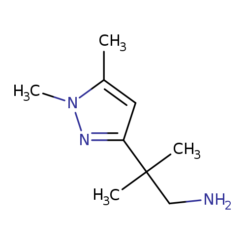 2-(1,5-dimethyl-1H-pyrazol-3-yl)-2-methylpropan-1-amine