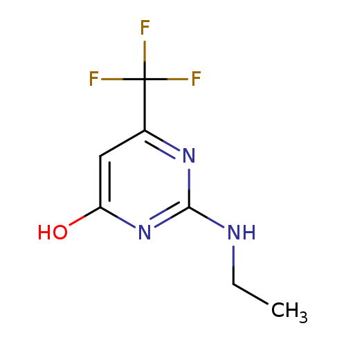 2-(Ethylamino)-6-(trifluoromethyl)-4-pyrimidinol