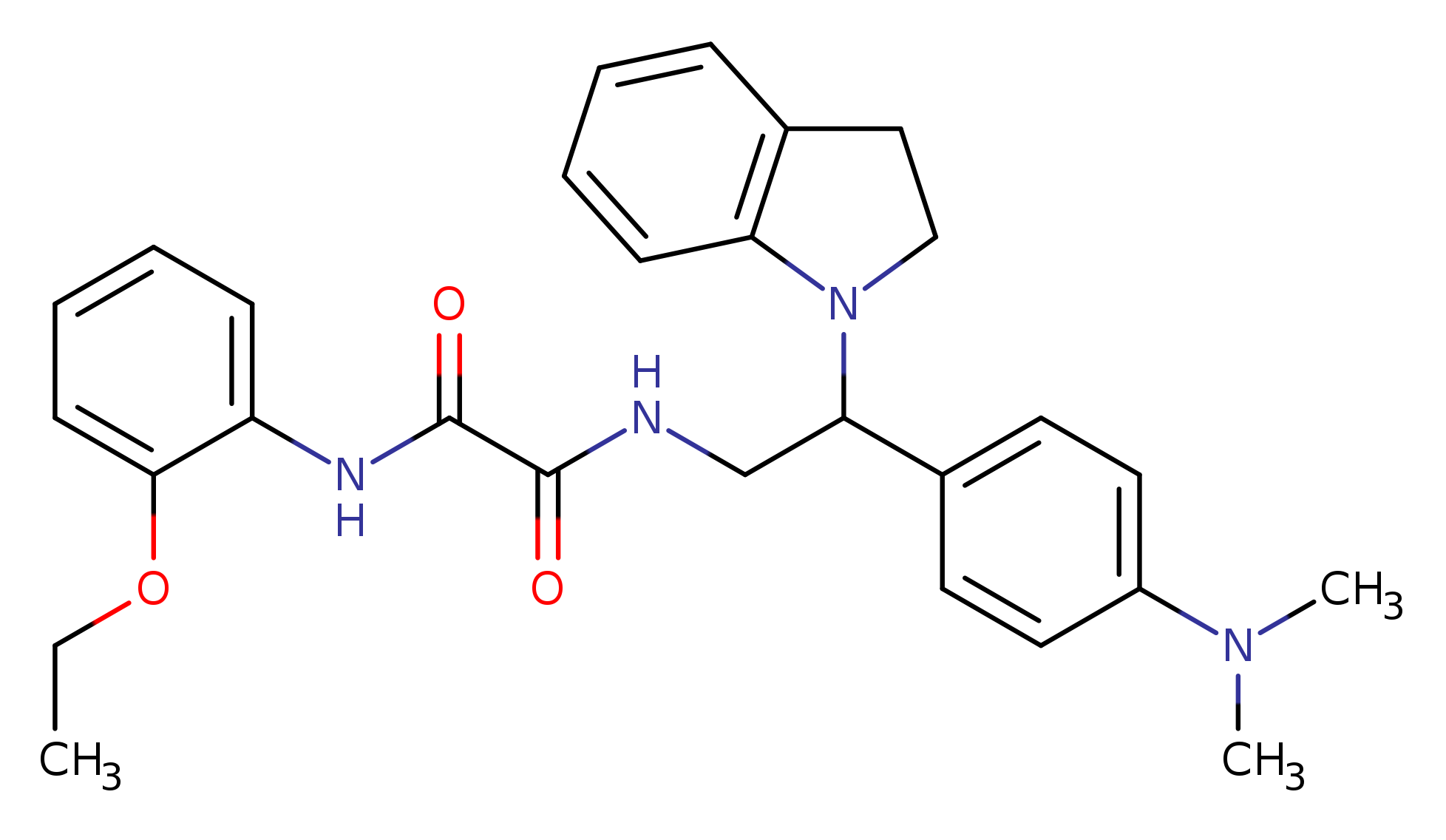 N'-[2-(2,3-dihydro-1H-indol-1-yl)-2-[4-(dimethylamino)phenyl]ethyl]-N-(2-ethoxyphenyl)ethanediamide