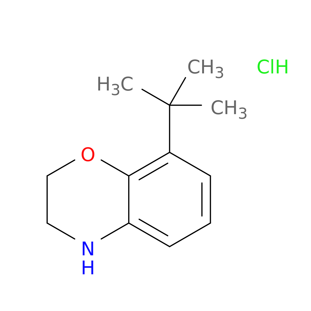 8-tert-Butyl-3,4-dihydro-2H-1,4-benzoxazine hydrochloride