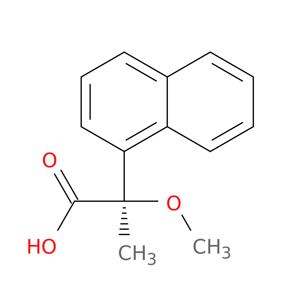 (R)-(-)-2-Methoxy-2-(1-Naphthyl)Propionic Acid