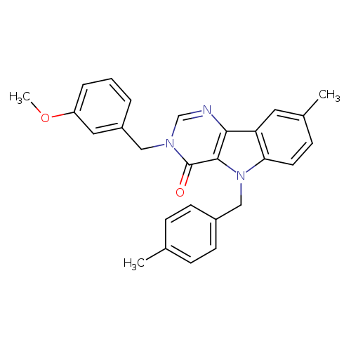 3-[(3-methoxyphenyl)methyl]-8-methyl-5-[(4-methylphenyl)methyl]-3H,4H,5H-pyrimido[5,4-b]indol-4-one