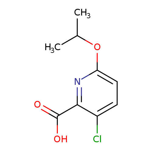 3-chloro-6-(propan-2-yloxy)pyridine-2-carboxylic acid