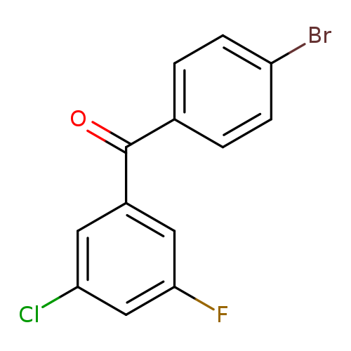 4-Bromo-3'-chloro-5'-fluorobenzophenone