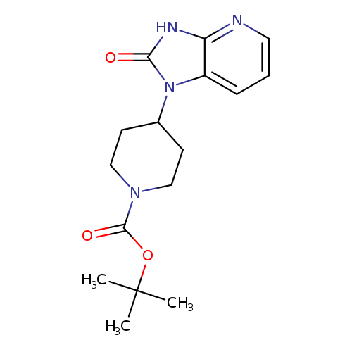 4-(2,3-Dihydro-2-oxo-1H-imidazo[4,5-b]pyridin-1-yl)-1-piperidinecarboxylic acid 1,1-dimethylethyl ester