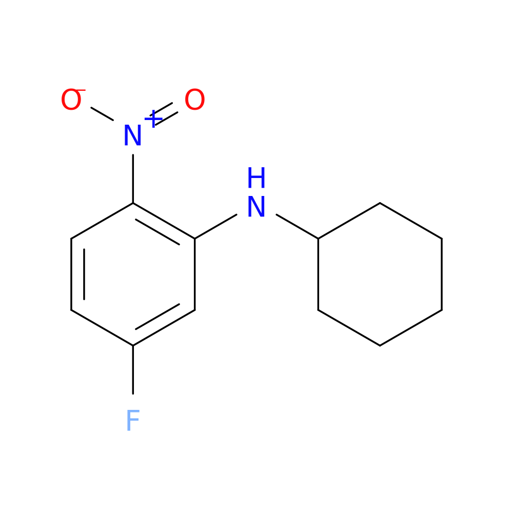 N-Cyclohexyl-5-fluoro-2-nitroaniline