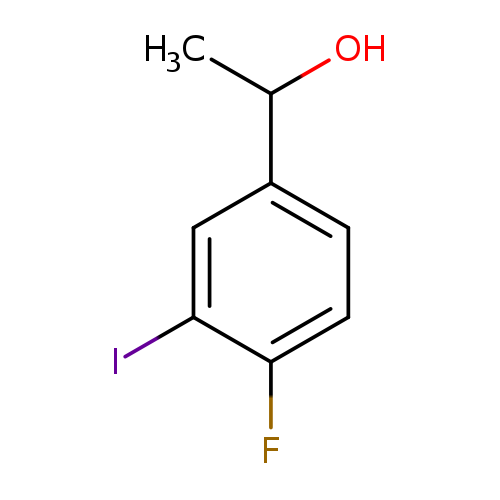 1-(4-fluoro-3-iodophenyl)ethan-1-ol
