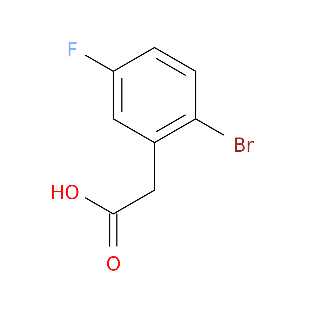 2-Bromo-5-fluorophenylacetic acid