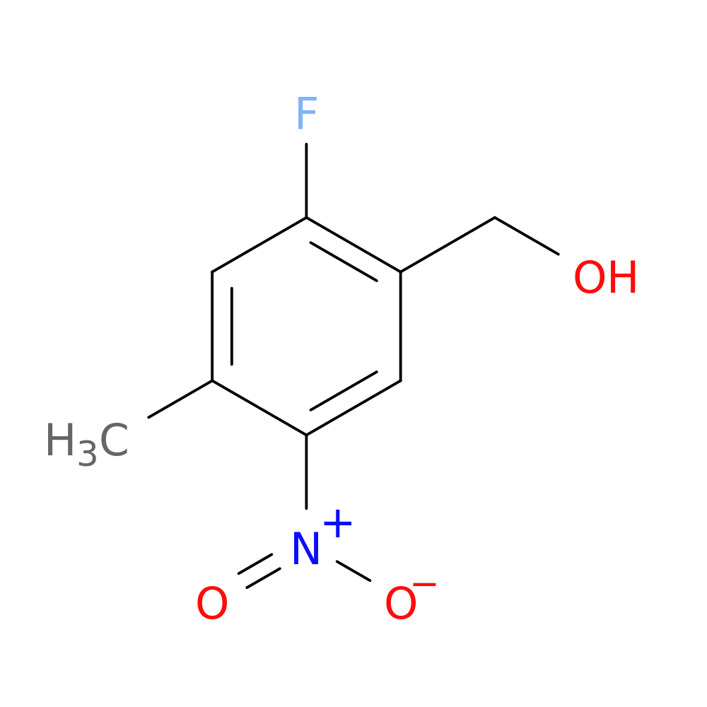 (2-Fluoro-4-methyl-5-nitrophenyl)methanol
