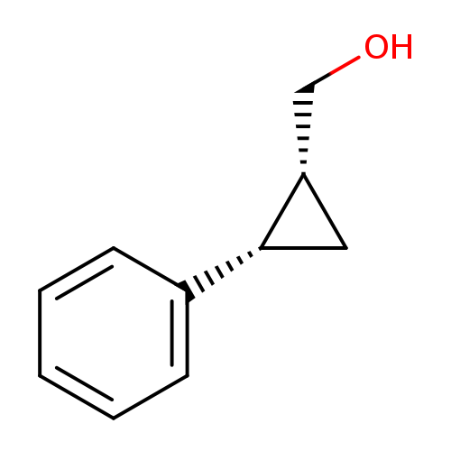 Cyclopropanemethanol, 2-phenyl-, (1R,2S)-rel-