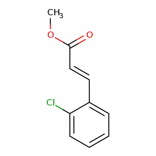 2-Propenoic acid, 3-(2-chlorophenyl)-, methyl ester, (2E)-