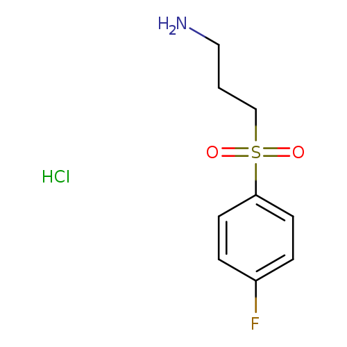 3-(4-Fluoro-benzenesulfonyl)-propylamine hydrochloride