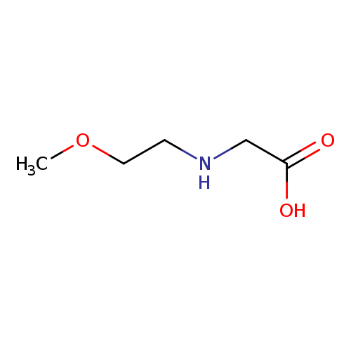 2-[(2-Methoxyethyl)amino]acetic acid